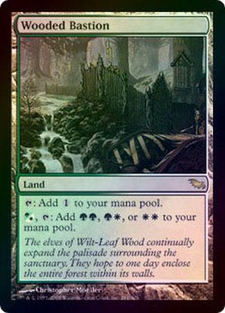 Wooded Bastion Foil Shadowmoor Foil Singles Wooded Bastion Foil Shadowmoor Foil Singles