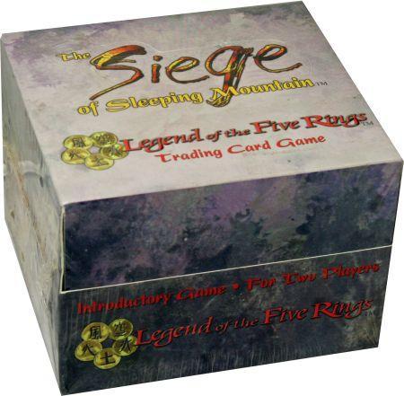 L5R Legends of the Five Rings Siege of Sleeping Mountain 2 Player Decks 