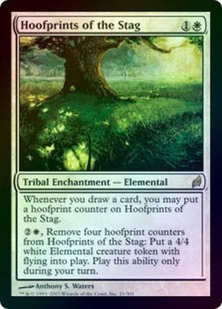 Hoofprints of the Stag Foil Lorwyn Foil Singles Hoofprints of the Stag Foil Lorwyn Foil Singles