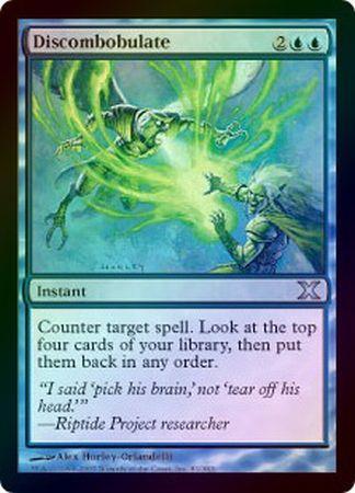 Discombobulate Foil MTG 10th Edition Foil Singles Discombobulate Foil MTG 10th Edition Foil Singles