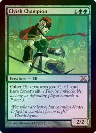 Elvish Champion Foil MTG 10th Edition Foil Singles Elvish Champion Foil MTG 10th Edition Foil Singles