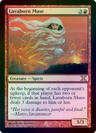 Lavaborn Muse Foil MTG 10th Edition Foil Singles Lavaborn Muse Foil MTG 10th Edition Foil Singles