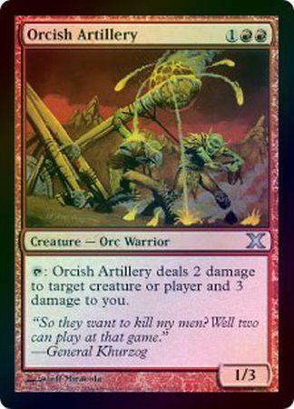 Orcish Artillery Foil MTG 10th Edition Foil Singles Orcish Artillery Foil MTG 10th Edition Foil Singles