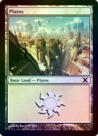 Plains 367 Foil MTG 10th Edition Foil Singles Plains 367 Foil MTG 10th Edition Foil Singles