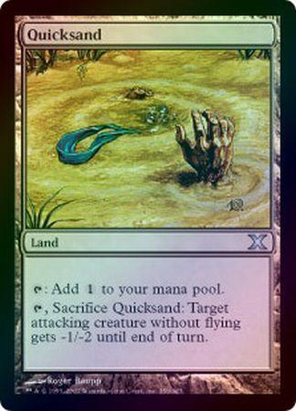 Quicksand Foil MTG 10th Edition Foil Singles Quicksand Foil MTG 10th Edition Foil Singles