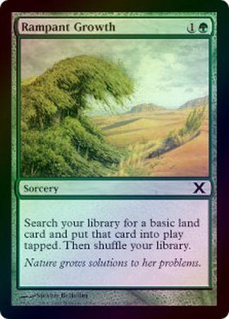 Rampant Growth Foil MTG 10th Edition Foil Singles Rampant Growth Foil MTG 10th Edition Foil Singles
