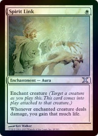 Spirit Link Foil MTG 10th Edition Foil Singles Spirit Link Foil MTG 10th Edition Foil Singles