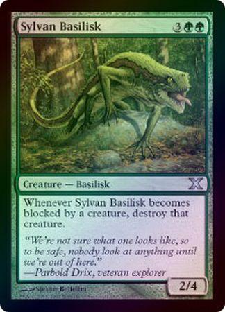 Sylvan Basilisk Foil MTG 10th Edition Foil Singles Sylvan Basilisk Foil MTG 10th Edition Foil Singles