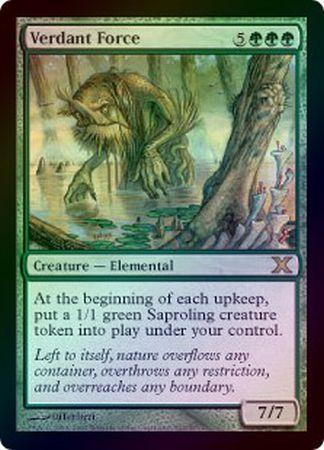 Verdant Force Foil MTG 10th Edition Foil Singles Verdant Force Foil MTG 10th Edition Foil Singles