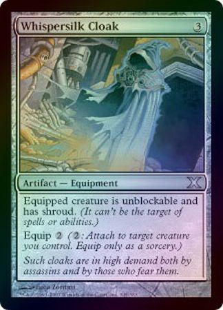 Whispersilk Cloak Foil MTG 10th Edition Foil Singles Whispersilk Cloak Foil MTG 10th Edition Foil Singles