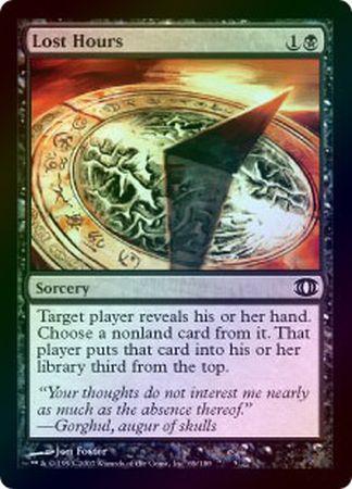 Lost Hours Foil Future Sight Foil Singles Lost Hours Foil Future Sight Foil Singles