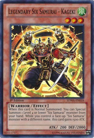 Yu-Gi-Oh SDWA Cards Details about  / Samurai Warlords Structure Deck