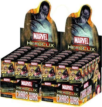 Chaos War Gravity Feed Display Case of 2 Display Boxes Marvel Heroclix Heroclix Sealed Product Chaos War Gravity Feed Display Case of 2 Display Boxes Marvel Heroclix Heroclix Sealed Product