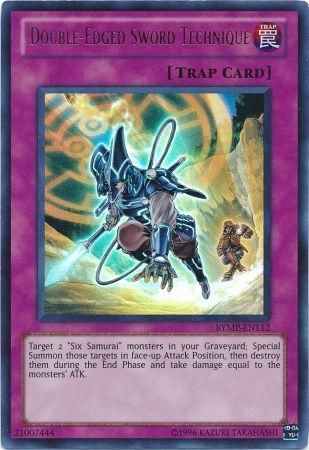 Double Edged Sword Technique RYMP EN112 Ultra Rare Unlimited Double Edged Sword Technique RYMP EN112 Ultra Rare Unlimited
