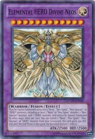 Elemental Hero Divine Neos RYMP EN020 Common Unlimited Ra Yellow Mega Pack Unlimited Singles Elemental Hero Divine Neos RYMP EN020 Common Unlimited Ra Yellow Mega Pack Unlimited Singles