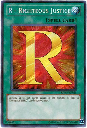 R Righteous Justice RYMP EN025 Secret Rare Unlimited R Righteous Justice RYMP EN025 Secret Rare Unlimited