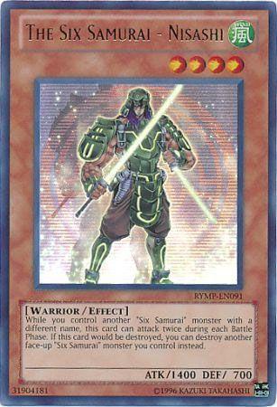 The Six Samurai Nisashi RYMP EN091 Ultra Rare Unlimited The Six Samurai Nisashi RYMP EN091 Ultra Rare Unlimited