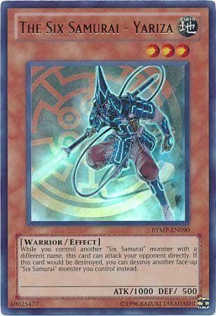 The Six Samurai Yariza RYMP EN090 Ultra Rare Unlimited The Six Samurai Yariza RYMP EN090 Ultra Rare Unlimited