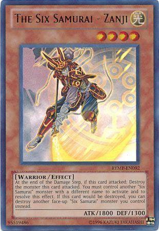 The Six Samurai Zanji RYMP EN092 Ultra Rare Unlimited The Six Samurai Zanji RYMP EN092 Ultra Rare Unlimited