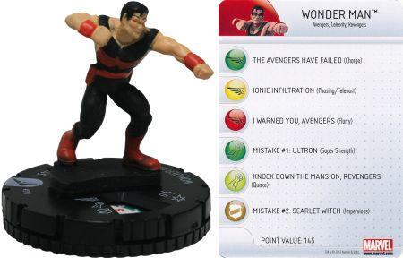 Wonder Man 210 Marvel Chaos War Gravity Feed Marvel Heroclix Wonder Man 210 Marvel Chaos War Gravity Feed Marvel Heroclix