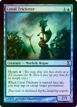 Coral Trickster Foil Time Spiral Foil Singles Coral Trickster Foil Time Spiral Foil Singles
