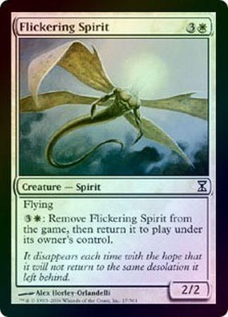 Flickering Spirit Foil Time Spiral Foil Singles Flickering Spirit Foil Time Spiral Foil Singles