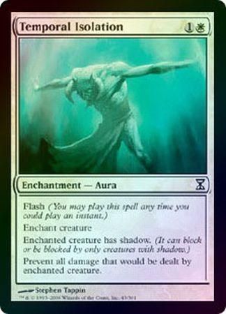 Temporal Isolation Foil Temporal Isolation Foil