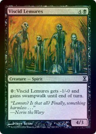 foil Viscid Lemures MTG TIME SPIRAL