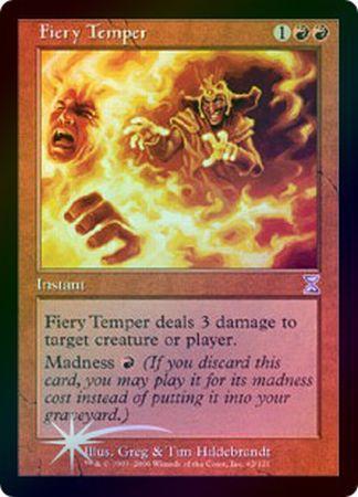 Fiery Temper Foil Time Spiral Time Shifted Foil Singles Fiery Temper Foil Time Spiral Time Shifted Foil Singles