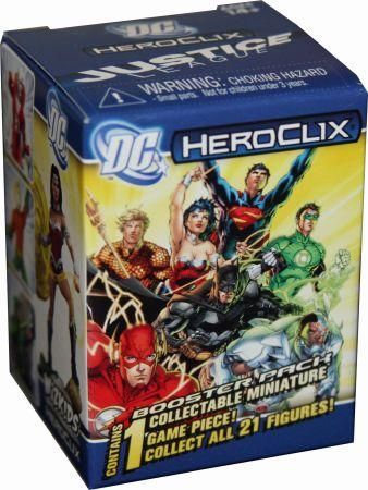 Justice League New 52 1 Figure Booster Pack DC Heroclix Heroclix Sealed Product Justice League New 52 1 Figure Booster Pack DC Heroclix Heroclix Sealed Product