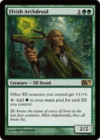 Elvish Archdruid Magic 2013 M13 Singles Elvish Archdruid Magic 2013 M13 Singles
