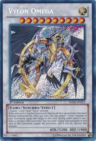 Vylon Omega HA06 EN023 Secret Rare 1st Edition Hidden Arsenal 6 Omega Xyz 1st Edition Singles Vylon Omega HA06 EN023 Secret Rare 1st Edition Hidden Arsenal 6 Omega Xyz 1st Edition Singles