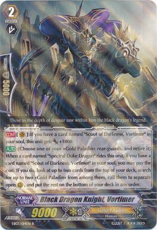 Black Dragon Knight Vortimer EB03 014EN Rare R Extra Booster 3 Cavalry of Black Steel Singles Black Dragon Knight Vortimer EB03 014EN Rare R Extra Booster 3 Cavalry of Black Steel Singles