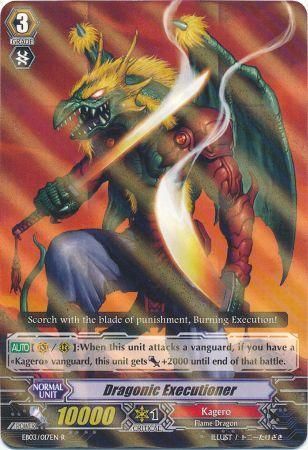 Dragonic Executioner EB03 017EN Rare R Extra Booster 3 Cavalry of Black Steel Singles Dragonic Executioner EB03 017EN Rare R Extra Booster 3 Cavalry of Black Steel Singles