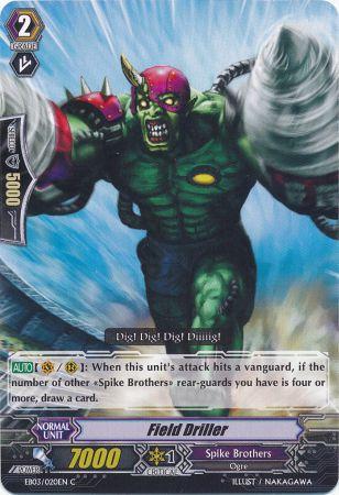 Field Driller EB03 020EN Common C Extra Booster 3 Cavalry of Black Steel Singles Field Driller EB03 020EN Common C Extra Booster 3 Cavalry of Black Steel Singles