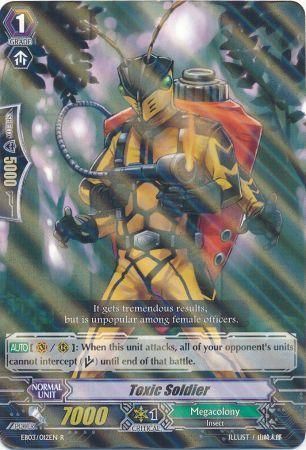 Toxic Soldier EB03 012EN Rare R Toxic Soldier EB03 012EN Rare R