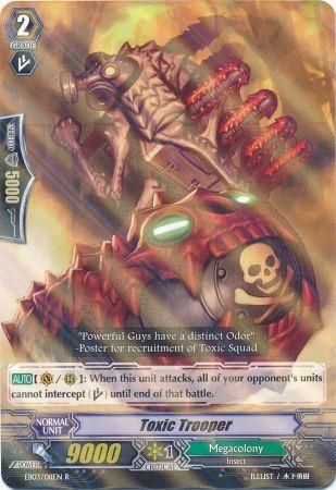 Toxic Trooper EB03 011EN Rare R Toxic Trooper EB03 011EN Rare R