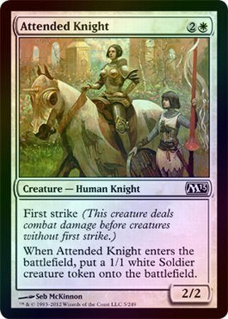 Attended Knight Foil Attended Knight Foil