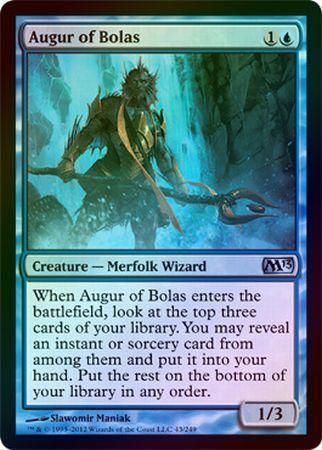 Augur of Bolas Foil Magic 2013 M13 Foil Singles Augur of Bolas Foil Magic 2013 M13 Foil Singles
