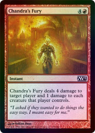 Chandra s Fury Foil Chandra s Fury Foil