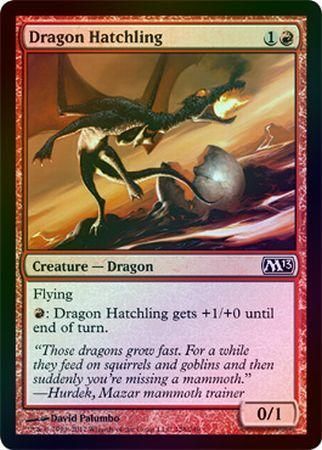 Dragon Hatchling Foil Magic 2013 M13 Foil Singles Dragon Hatchling Foil Magic 2013 M13 Foil Singles