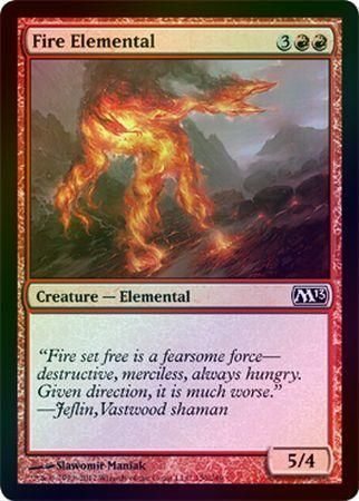 Fire Elemental - Magic 2013 (M13) Foil - Magic | TrollAndToad