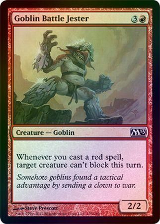 Goblin Battle Jester - Magic 2013 (M13) Foil - Magic | TrollAndToad