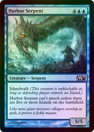 Harbor Serpent Foil Magic 2013 M13 Foil Singles Harbor Serpent Foil Magic 2013 M13 Foil Singles