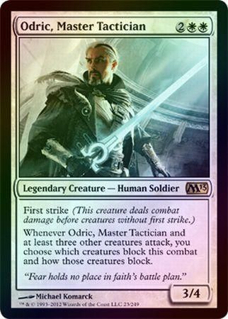 Odric Master Tactician Foil Odric Master Tactician Foil