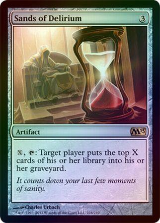 Sands of Delirium Foil Magic 2013 M13 Foil Singles Sands of Delirium Foil Magic 2013 M13 Foil Singles