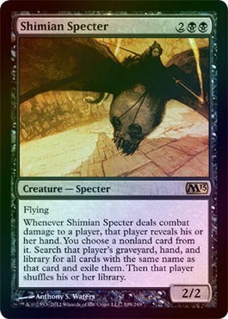 Shimian Specter Foil Magic 2013 M13 Foil Singles Shimian Specter Foil Magic 2013 M13 Foil Singles
