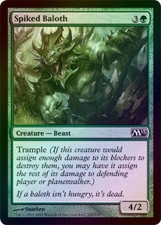 Spiked Baloth Foil Magic 2013 M13 Foil Singles Spiked Baloth Foil Magic 2013 M13 Foil Singles