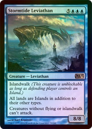 Stormtide Leviathan Foil Magic 2013 M13 Foil Singles Stormtide Leviathan Foil Magic 2013 M13 Foil Singles