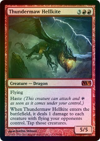 Thundermaw Hellkite Foil Thundermaw Hellkite Foil
